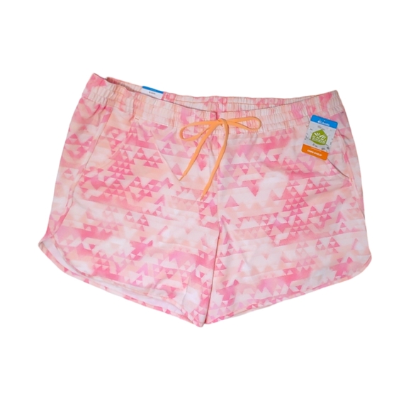 Columbia Bogata Bay Stretch Geometric 6" Inseam Shorts Women's Plus Size 2X - Picture 10 of 10